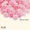 Artificial Rose Heads for Crafts Wedding Decorations, 2 Colors (2 in, 200 Pack)